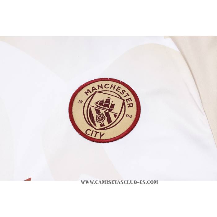 Chandal del Manchester City 24-25 Manga Corta Amarillo - Pantalon Corto